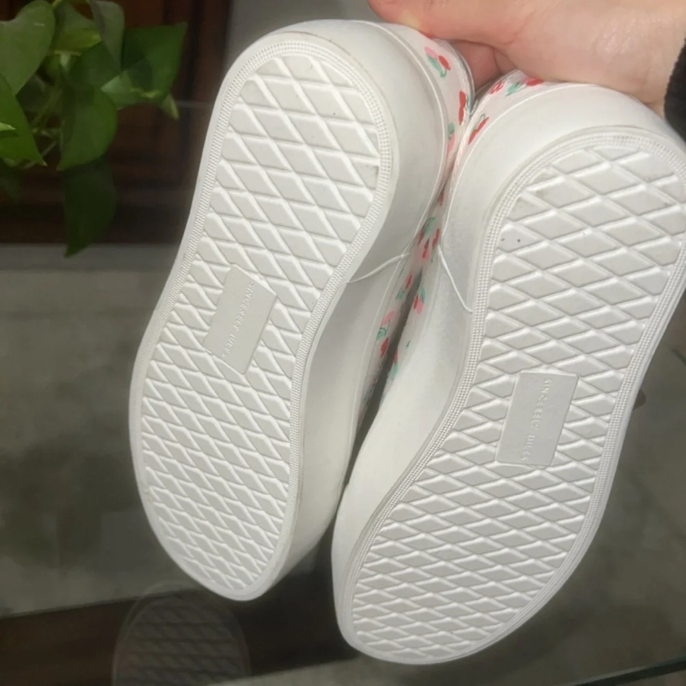 Sincerely Jules Cherry Pattern Sneaker